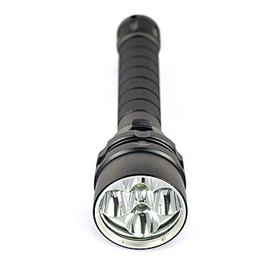 LED flashlight LED, 1 mode waterproof / portable / professional