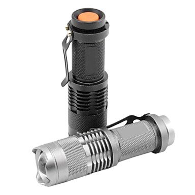 LED flashlight / flashlight LED, 1 transmitter 1 mode waterproof adjustable focus multifunction