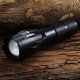 LED flashlight LED flashlight / flashlight LED, 7 illuminator 5 mode with battery and charger adjustable