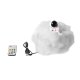 LED Colorful Clouds Astronaut Lamp With Rainbow Effect As Children's Night Light Creative Gift