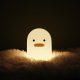 Nordic Cute Lovely Cartoon Dull Duck Led Night Light Silicone USB Charging NightLight Holiday Gifts Kids Room Bedside Bedroom