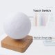 Customized Creative 3D Magnetic Levitation Moon Lamp Night Light Rotating Led Moon Floating Lamp