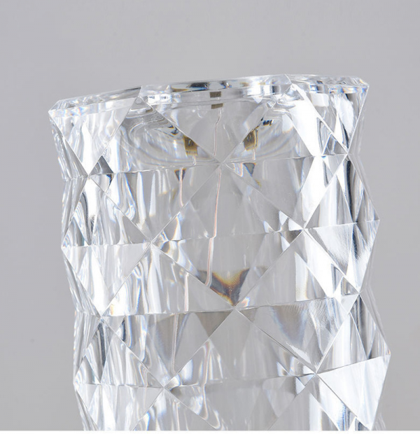 Creative Crystal Diamond Table Lamp Rechargeable Acrylic Bedroom Bedside