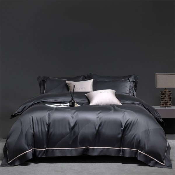 160S Horse Cotton Jacquard Four Piece Set Cotton Bed Sheet And Duvet Cover